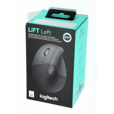 RATON VERTICAL PARA ZURDOS LOGITECH LIFT LEFT PRECINTADO RATON VERTICAL PARA ZURDOS LOGITECH LIFT LEFT PRECINTADO