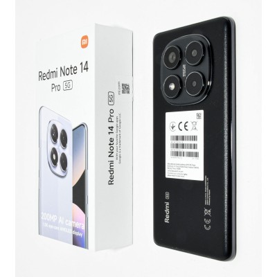 XIAOMI REDMI NOTE 14 PRO 5G 128GB NEGRO