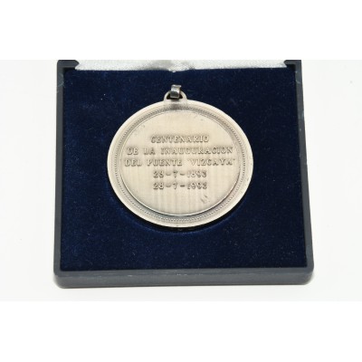MEDALLA CENTENARIO PUENTE DE VIZCAYA MEDALLA CENTENARIO PUENTE DE VIZCAYA
