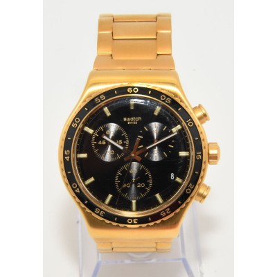 RELOJ SWATCH IRONY - CHRONO NEW YVG418G IN THE BLACK RELOJ SWATCH IRONY - CHRONO NEW YVG418G IN THE BLACK