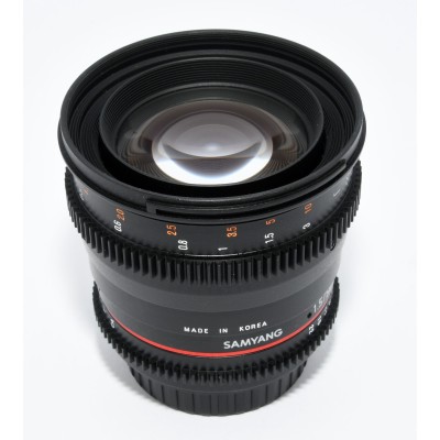 OBJETIVO SAMYANG T1.5/50MM (CANON) OBJETIVO SAMYANG T1.5/50MM (CANON)