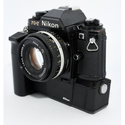 CAMARA NIKON FG-20 + 50MM F:1.8 + NIKON MD-14 CAMARA NIKON FG-20 + 50MM F:1.8 + NIKON MD-14