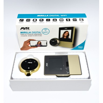 MIRILLA DIGITAL WIFI AYR 760 NIQUEL MIRILLA DIGITAL WIFI AYR 760 NIQUEL