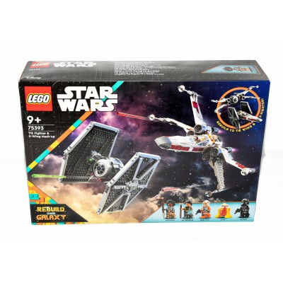LEGO 75393 TIE FIGHTER + X WING MASH UP PRECINTADO LEGO 75393 TIE FIGHTER + X WING MASH UP PRECINTADO