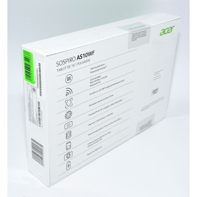 TABLET ACER SOSPIRO AS10WF (4GB+128GB) 10 PRECINTADA TABLET ACER SOSPIRO AS10WF (4GB+128GB) 10 PRECINTADA