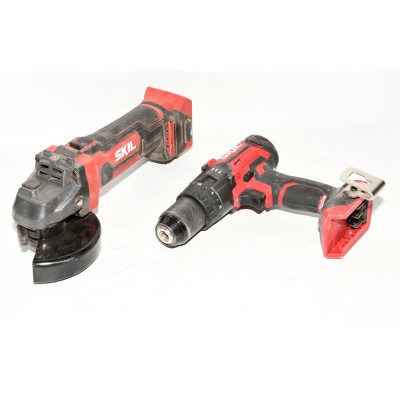 KIT AMOLADORA + ATORNILLADOR SKILL 18V A BATERIA KIT AMOLADORA + ATORNILLADOR SKILL 18V A BATERIA