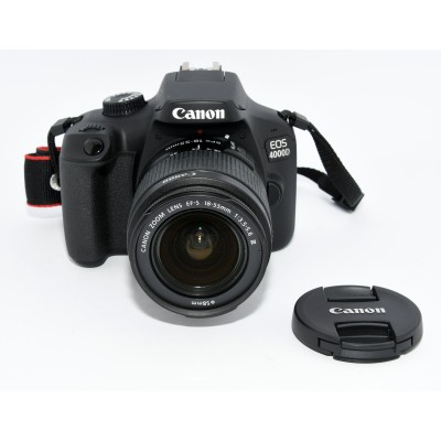 CAMARA REFLEX DIGITAL CANON EOS 4000D + 18-55MM CAMARA REFLEX DIGITAL CANON EOS 4000D + 18-55MM