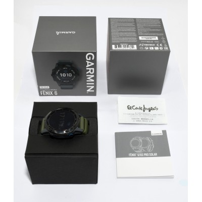 RELOJ DEPORTIVO GARMIN FENIX 6 PRO SOLAR EDITION RELOJ DEPORTIVO GARMIN FENIX 6 PRO SOLAR EDITION