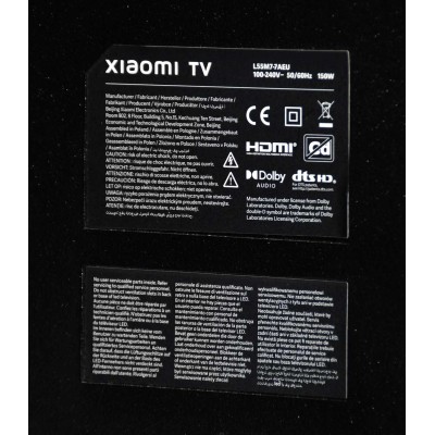 TV ANDROID XIAOMI L55M7 TV ANDROID XIAOMI L55M7
