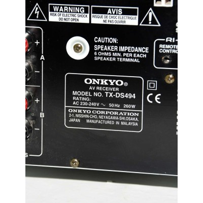 AMPLIFICADOR ONKYO DS494 AMPLIFICADOR ONKYO DS494