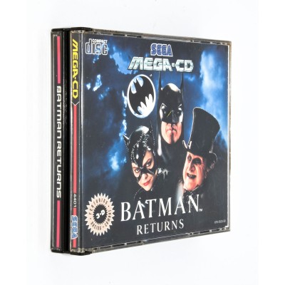 VIDEOJUEGO SEGA MEGA CD BATMAN RETURNS VIDEOJUEGO SEGA MEGA CD BATMAN RETURNS
