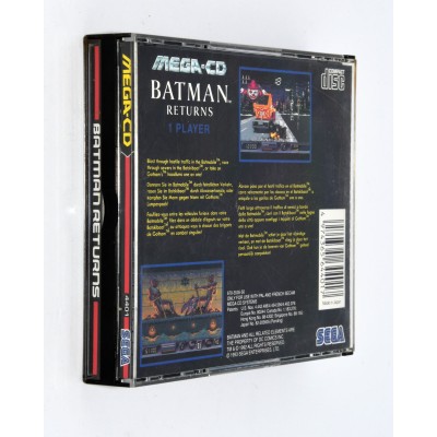 VIDEOJUEGO SEGA MEGA CD BATMAN RETURNS VIDEOJUEGO SEGA MEGA CD BATMAN RETURNS