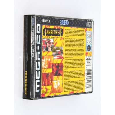 VIDEOJUEGO SEGA MEGA CD FAHRENHEIT VIDEOJUEGO SEGA MEGA CD FAHRENHEIT