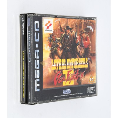 VIDEOJUEGO SEGA MEGA CD LETHAL ENFORNCERS II GUN FIGHTERS
