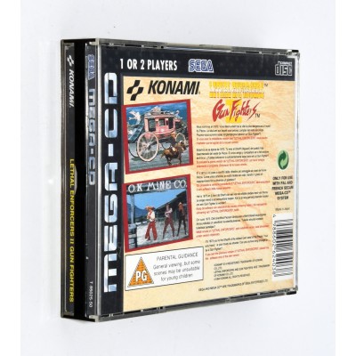 VIDEOJUEGO SEGA MEGA CD LETHAL ENFORNCERS II GUN FIGHTERS