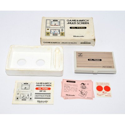 CONSOLA NINTENDO GAME WATCH OIL PANIC OP-51 CONSOLA NINTENDO GAME WATCH OIL PANIC OP-51