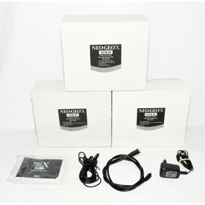 CONSOLA SNK NEO GEO X GOLD CON 3 MANDOS CONSOLA SNK NEO GEO X GOLD CON 3 MANDOS