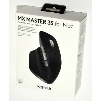 RATON ERGONOMICO LOGITECH MX MASTER 3S FOR MAC NUEVO RATON ERGONOMICO LOGITECH MX MASTER 3S FOR MAC NUEVO