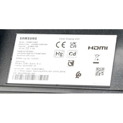 MONITOR 4K SAMSUNG ODDYSEY G7 S28BG700EP MONITOR 4K SAMSUNG ODDYSEY G7 S28BG700EP