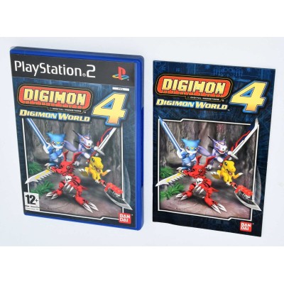 VIDEOJUEGO PS2 DIGIMON WORLD 4
