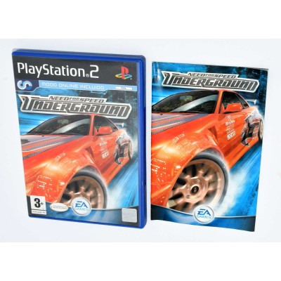 VIDEOJUEGO PS2 NFS UNDERGROUND VIDEOJUEGO PS2 NFS UNDERGROUND