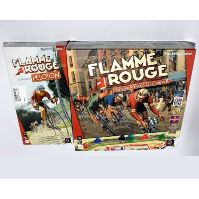 JUEGO DE MESA EN FRANCES LE FLAME ROUGE CON EXPANSION JUEGO DE MESA EN FRANCES LE FLAME ROUGE CON EXPANSION