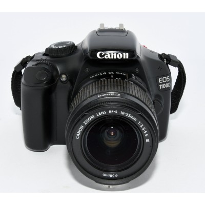 CAMARA REFLEX DIGITAL CANON EOS 1100D + CANON 18-55MM