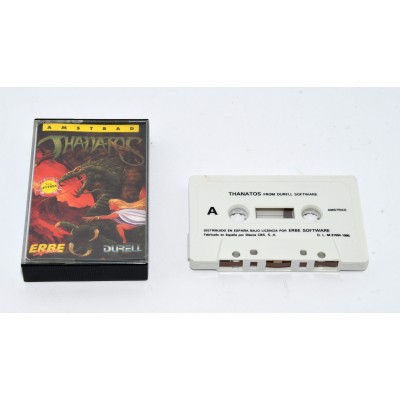 VIDEOJUEGO AMSTRAD THANATOS VIDEOJUEGO AMSTRAD THANATOS