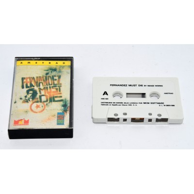 VIDEOJUEGO AMSTRAD FERNANDEZ MUST DIE VIDEOJUEGO AMSTRAD FERNANDEZ MUST DIE