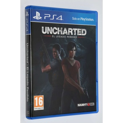 VIDEOJUEGO PS4 UNCHARTED EL LEGADO PERDIDO VIDEOJUEGO PS4 UNCHARTED EL LEGADO PERDIDO