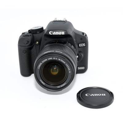 CAMARA REFLEX DIGITAL CANON EOS 500D + 18-55MM CAMARA REFLEX DIGITAL CANON EOS 500D + 18-55MM