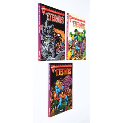 LOS ETERNOS - BIBLIOTECA MARVEL (3 TOMOS) LOS ETERNOS - BIBLIOTECA MARVEL (3 TOMOS)