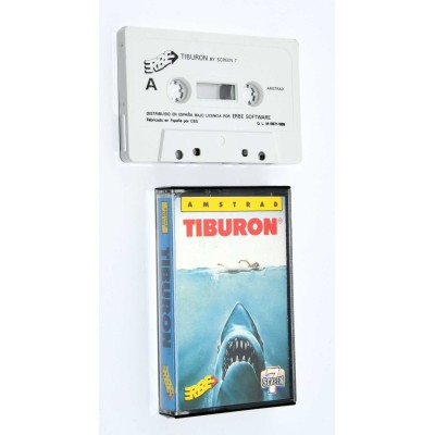 VIDEOJUEGO AMSTRAD TIBURON VIDEOJUEGO AMSTRAD TIBURON