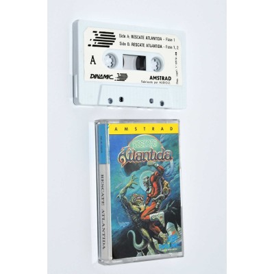 VIDEOJUEGO AMSTRAD RESCATE ATLANTIDA VIDEOJUEGO AMSTRAD RESCATE ATLANTIDA