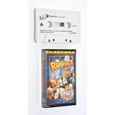 VIDEOJUEGO AMSTRAD RAMPAGE VIDEOJUEGO AMSTRAD RAMPAGE