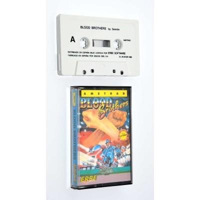 VIDEOJUEGO AMSTRAD BLOOD BROTHERS VIDEOJUEGO AMSTRAD BLOOD BROTHERS