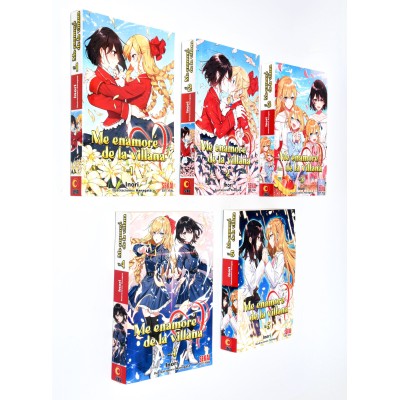 COLECCION MANGA ME ENAMORE DE LA VILLANA - 5 TOMOS COMPLETA COLECCION MANGA ME ENAMORE DE LA VILLANA - 5 TOMOS COMPLETA