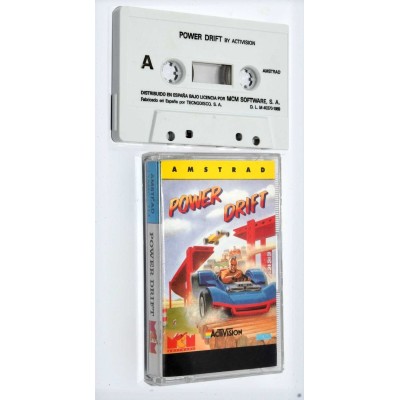 VIDEOJUEGO AMSTRAD POWER DRIFT VIDEOJUEGO AMSTRAD POWER DRIFT
