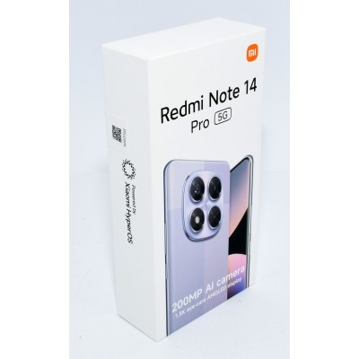 XIAOMI REDMI NOTE 14 PRO 5G 256GB NEGRO NUEVO