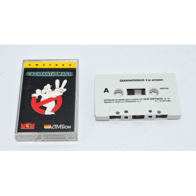 VIDEOJUEGO AMSTRAD CAZAFANTASMAS VIDEOJUEGO AMSTRAD CAZAFANTASMAS