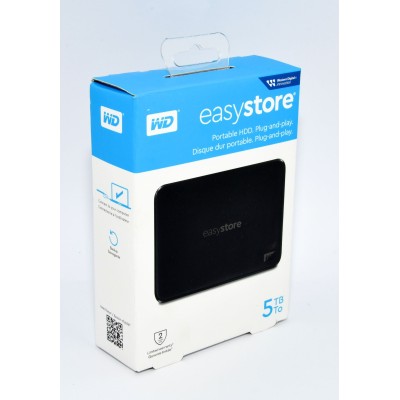 DISCO DURO PORTATIL WD EASYSTORE USB A 5 TB DISCO DURO PORTATIL WD EASYSTORE USB A 5 TB